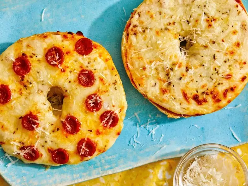 pizza bagels air fryer