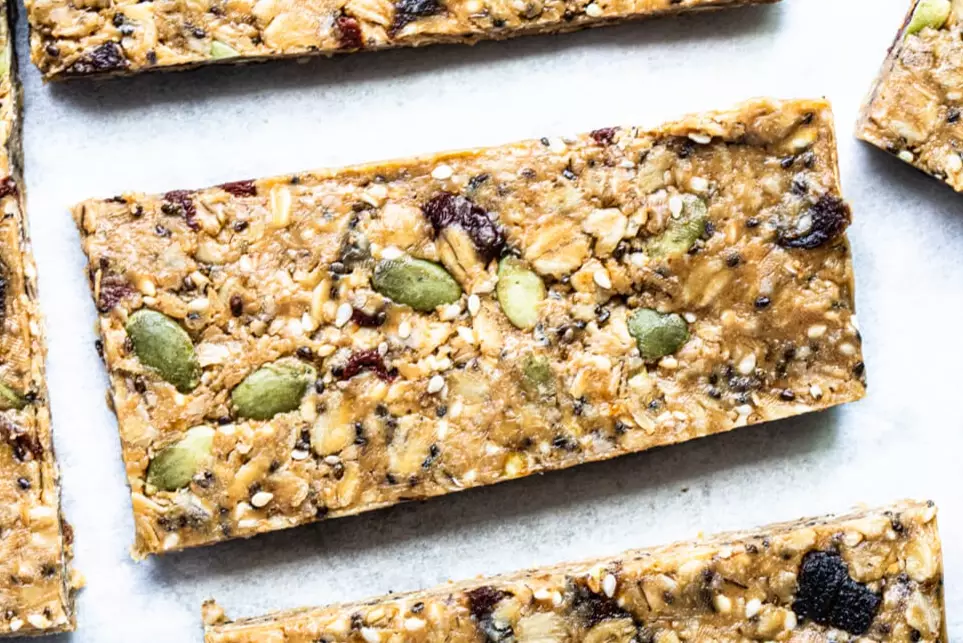 homemade snack bars