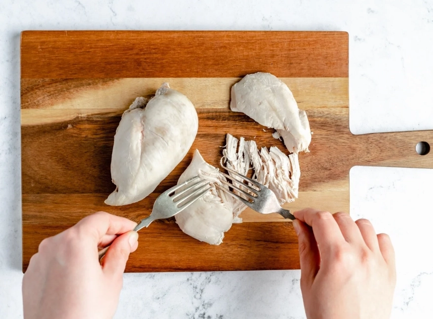 best way to cook chicken for shredding