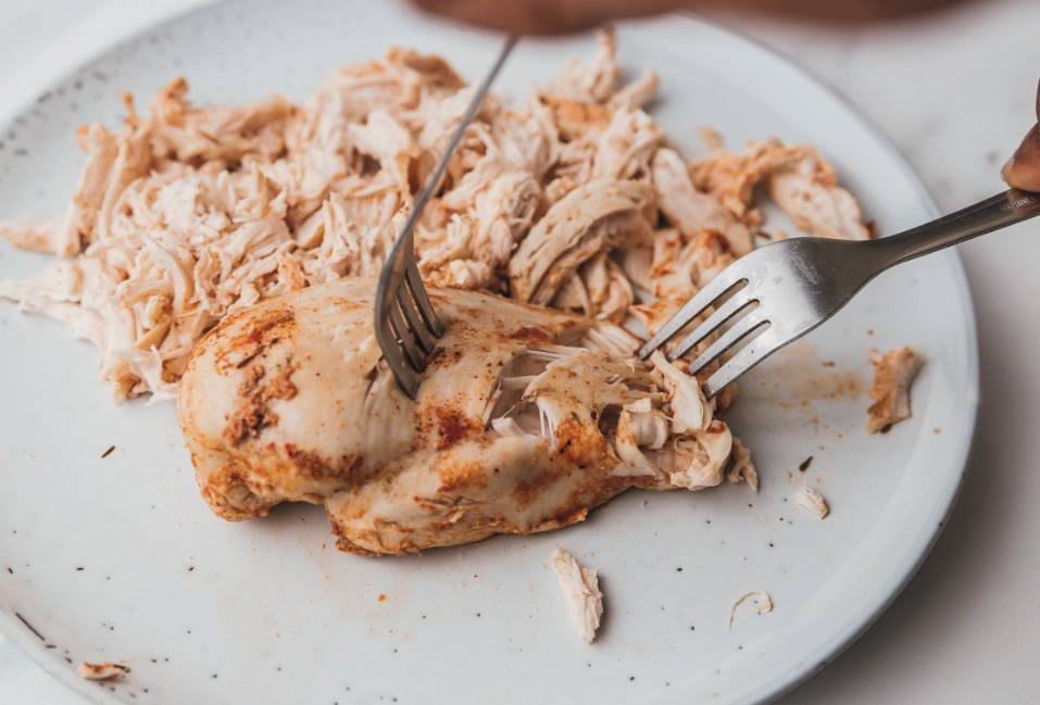 how to cook chicken for shredding