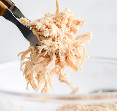quick shredded chicken