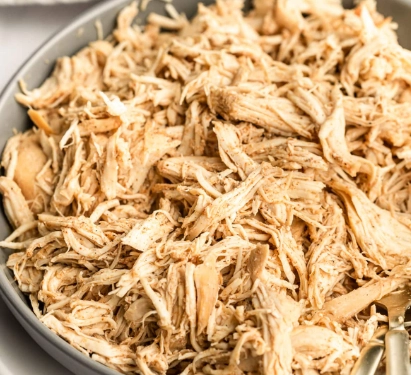 recipe of shredded chicken