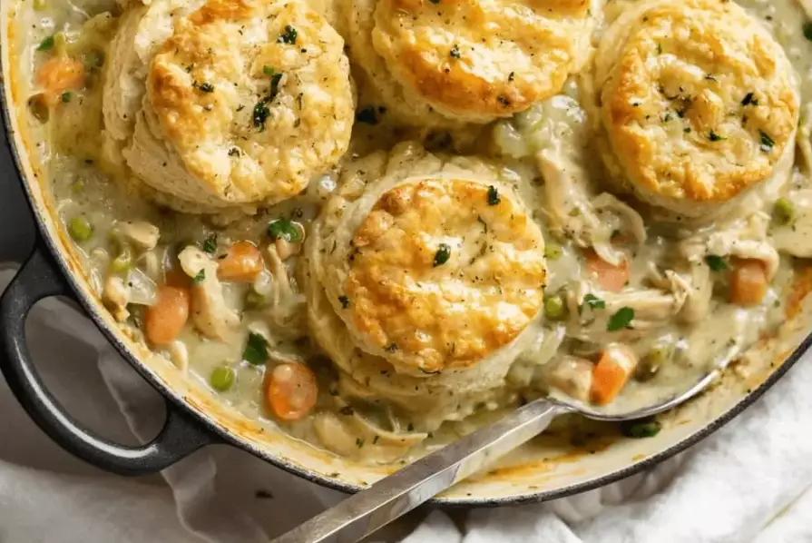 homemade chicken pot pie