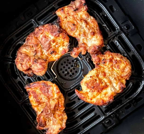 crispy chicken thighs air fryer crispy chicken thighs air fryer