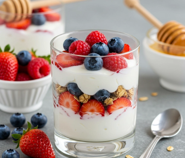 greek yogurt parfait