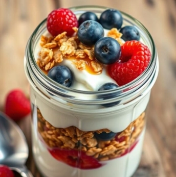 greek yogurt parfait recipe