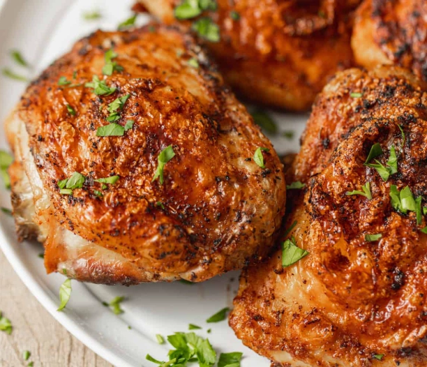 air fry chicken thighs