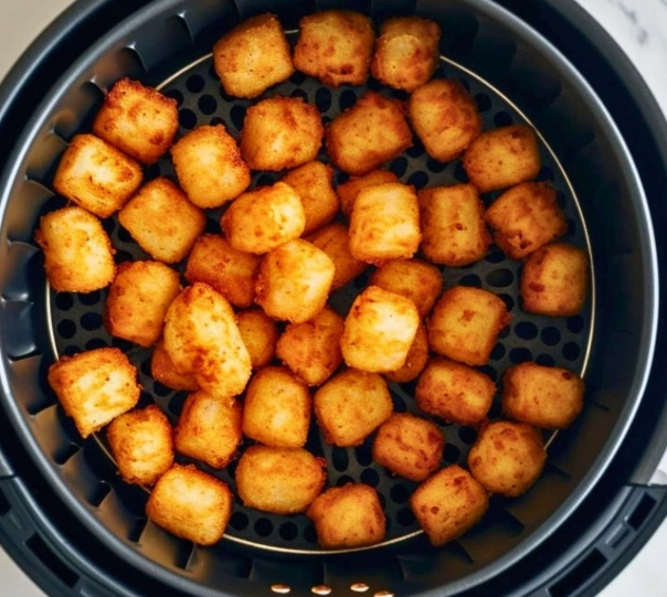 air fryer tater tots time