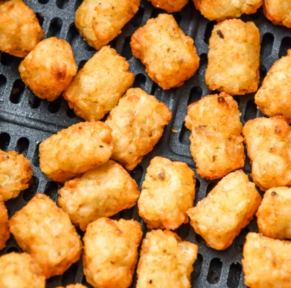 air fryer tater tots time