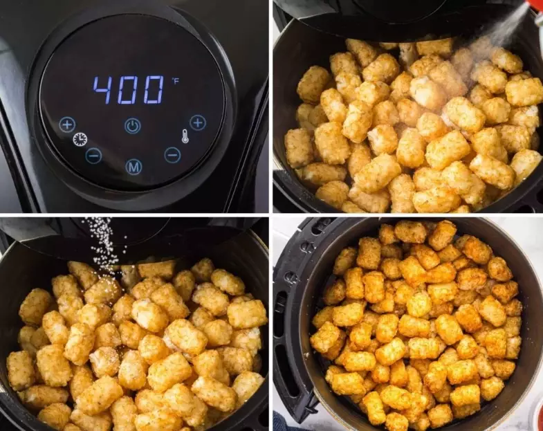 air fryer tater tots frozen