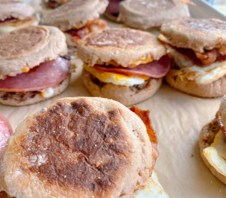 make ahead breakfast sandwiches