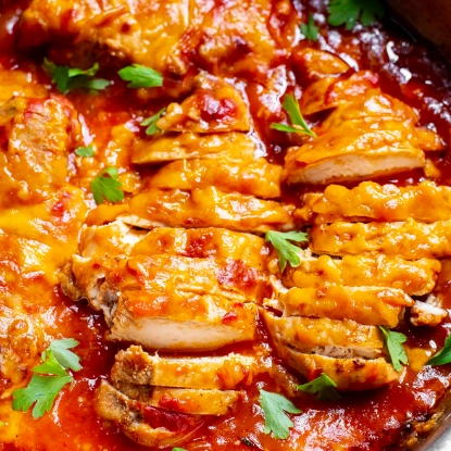 crockpot salsa chicken