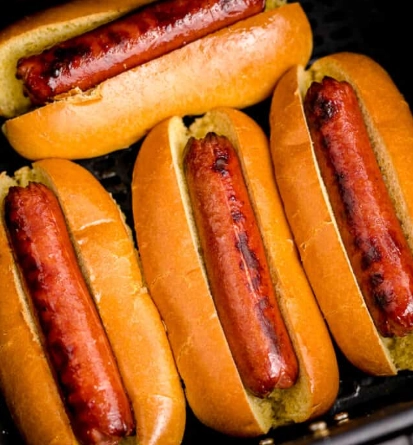 best air fryer hot dog recipe