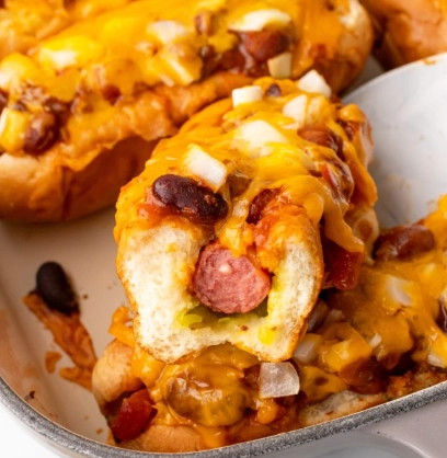 hot dog in oven recipe