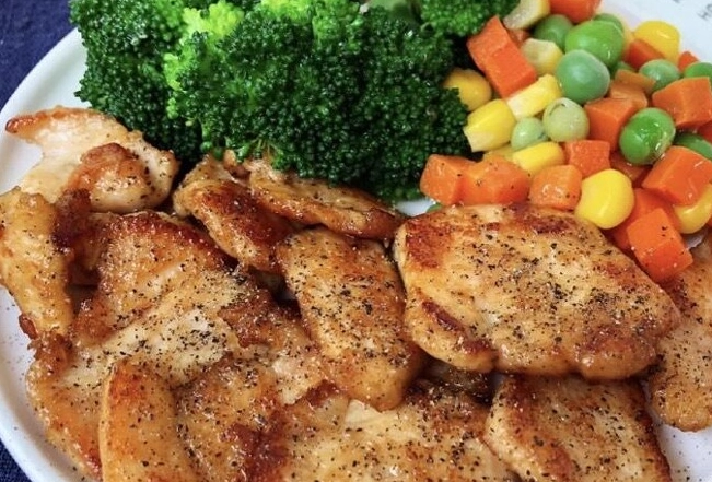 how to cook sliced chicken breast in a pan