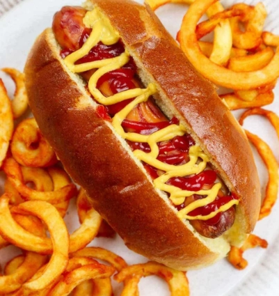 air fryer hot dogs