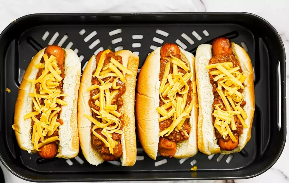 air fryer hot dogs air fryer hot dogs
