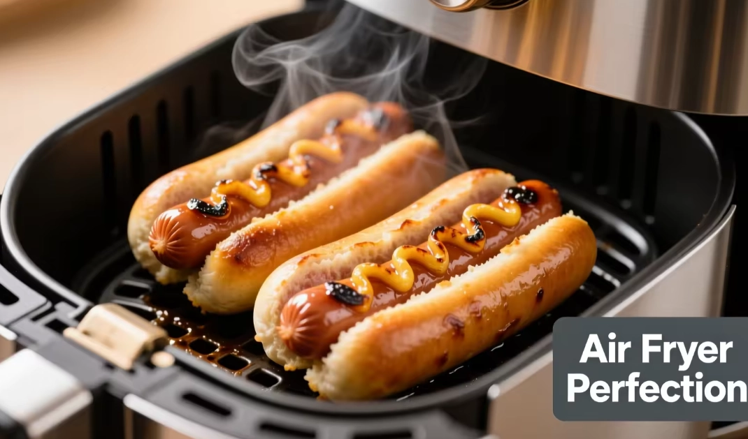 How long to cook hot dogs in air fryer at 400