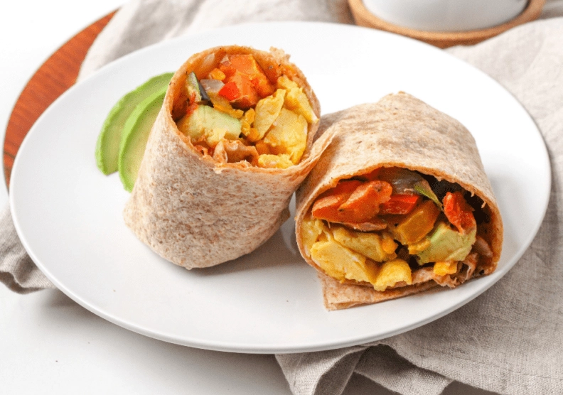 Meal prep breakfast burritos healthy