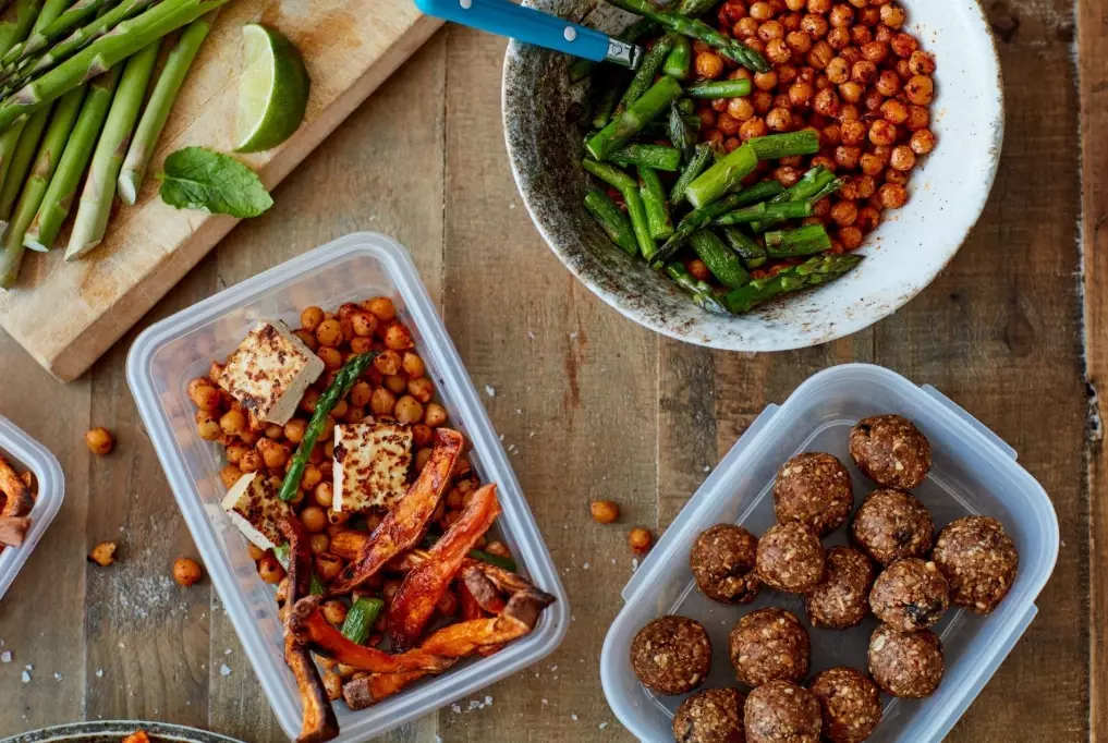 healthy vegetarian lunches for work