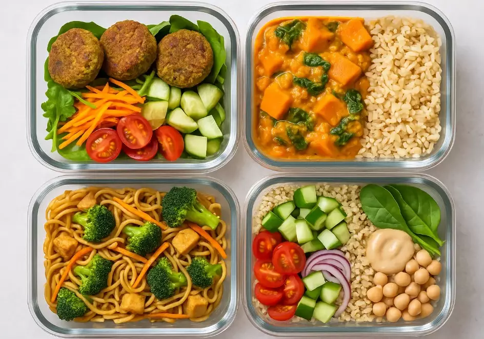 vegetarian meal prep lunch ideas