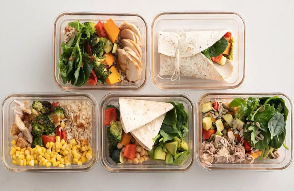 healthy lunch meal prep