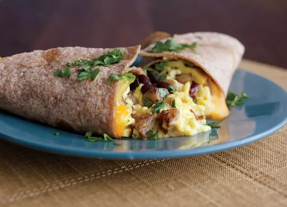 meal prep breakfast burritos