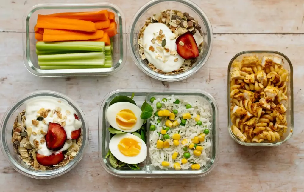 healthy lunch meal prep