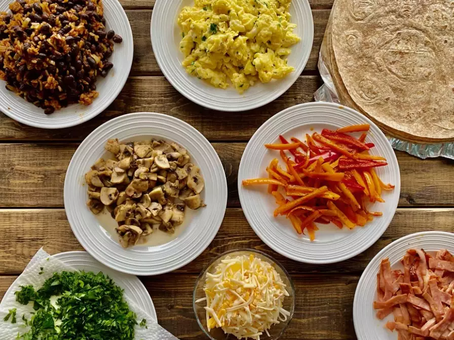 make ahead breakfast burritos healthy
