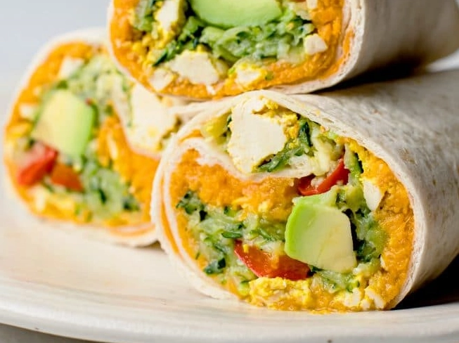 breakfast burrito meal prep