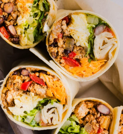 make ahead breakfast burritos