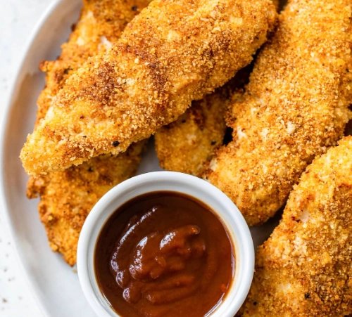 Extra crispy air fryer chicken tenders