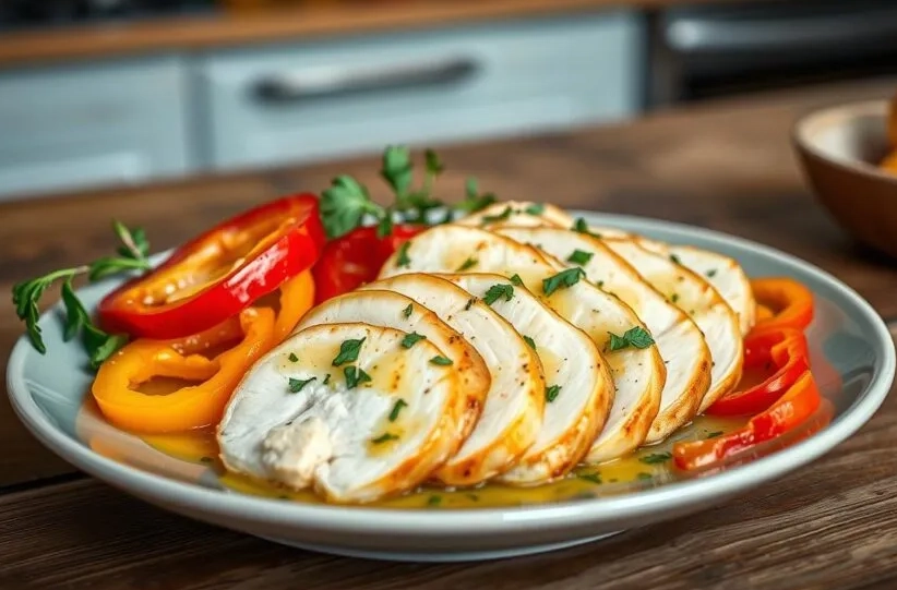 how to cook sliced chicken