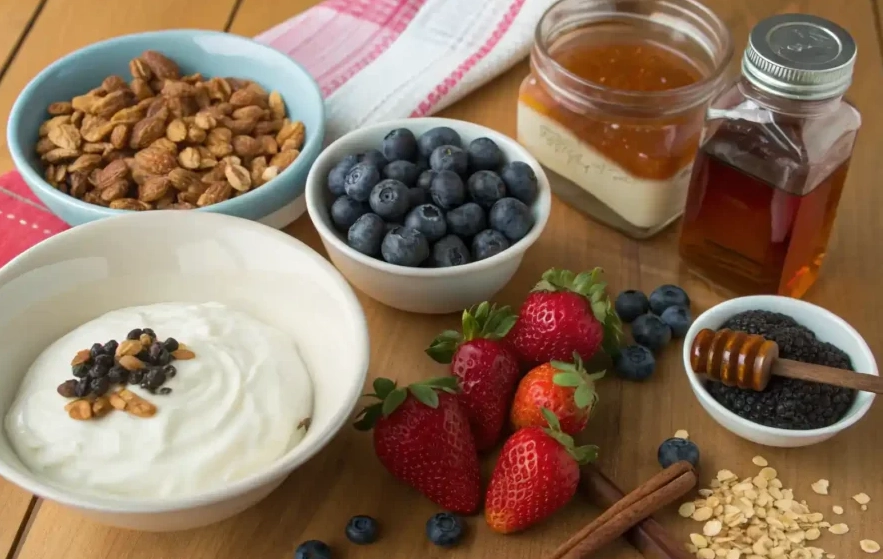 beaten yogurt