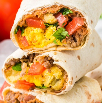 freeze breakfast burritos