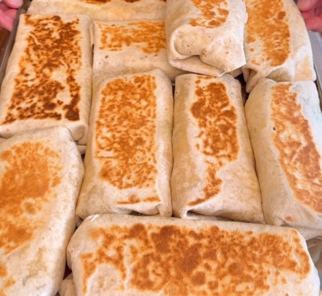 make ahead breakfast burritos