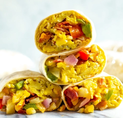 make ahead breakfast burritos