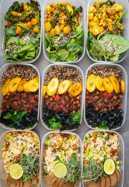 meal prep lunches healthy