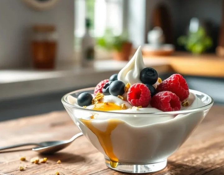 whipped yogurt dessert whipped yogurt dessert